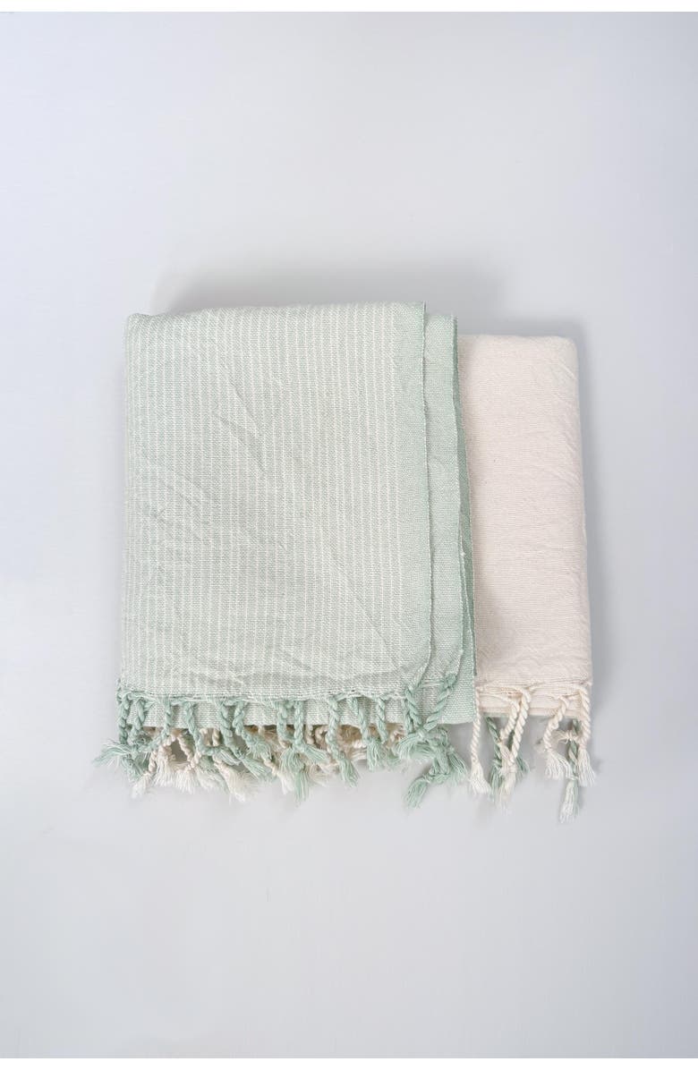 Home and Loft Tonal Towel, Main, color, Ivory