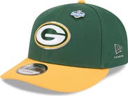 New Era Men's New Era Green/Gold Green Bay Packers 2026 NFL Draft On Stage Pre-Curved 9FIFTY Snapback Hat