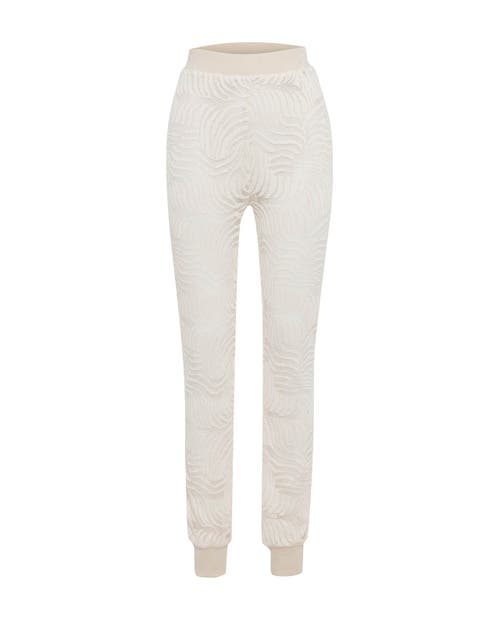 THEO The Label Artemis Fern Lace Trackpant in Ivory  product