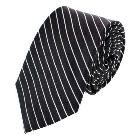 Declan Diagonal Stripe Silk Business Necktie