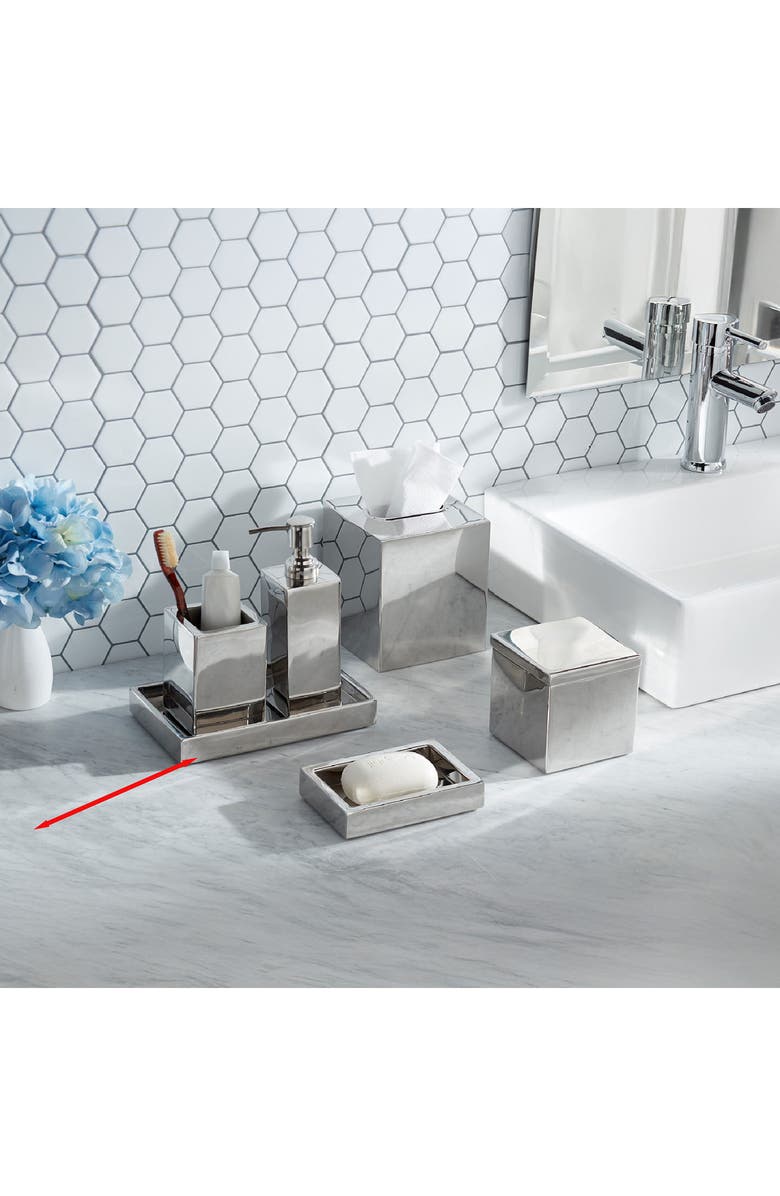 ROSELLI TRADING COMPANY Stainless Steel Thermal Tray, Alternate, color, Silver