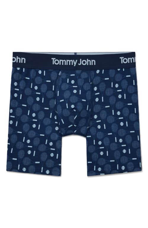 Tommy John Second Skin 6-inch Boxer Briefs In Blue