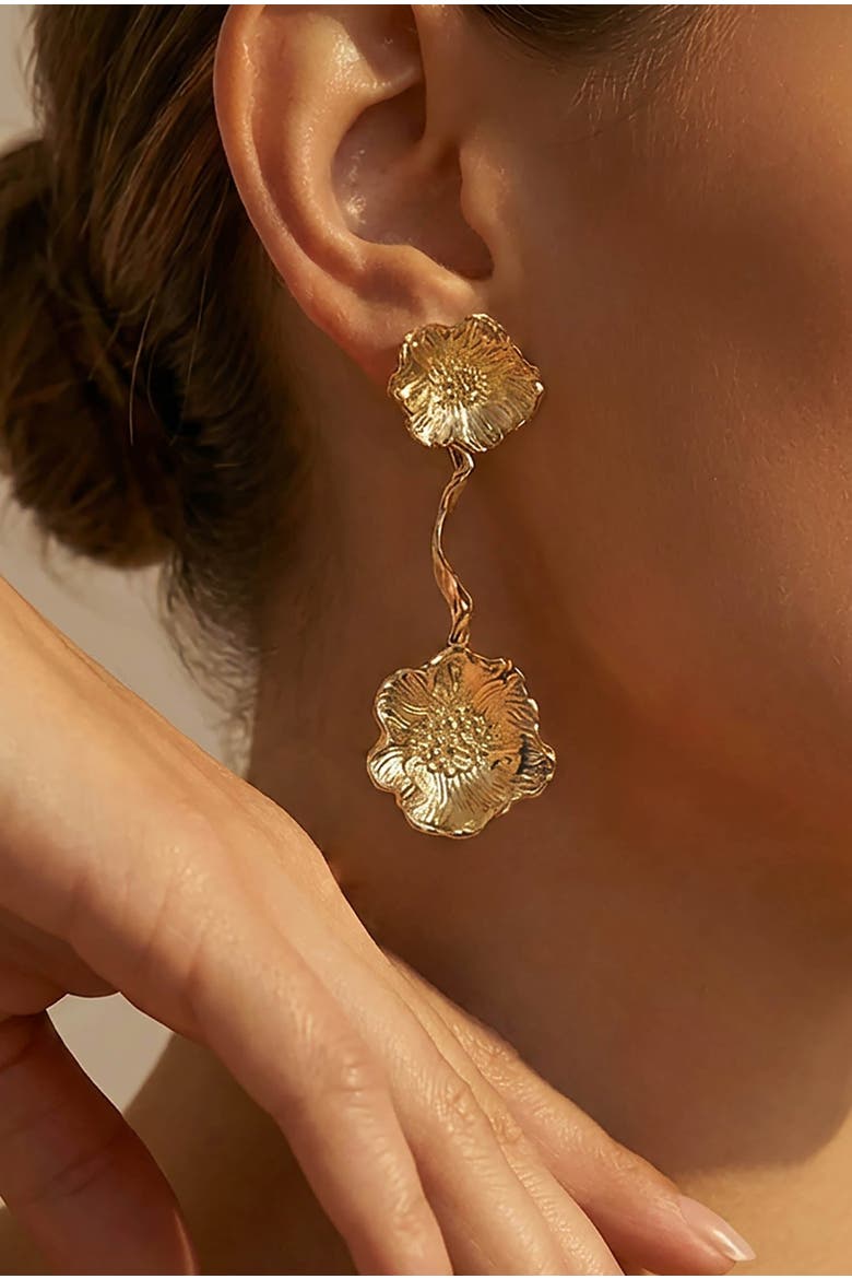 Poppy Ear Jacket, Alternate, color, Gold
