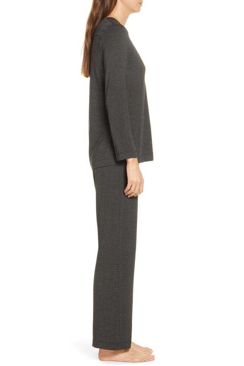 Knit Pajamas, Alternate, color, CAVIAR