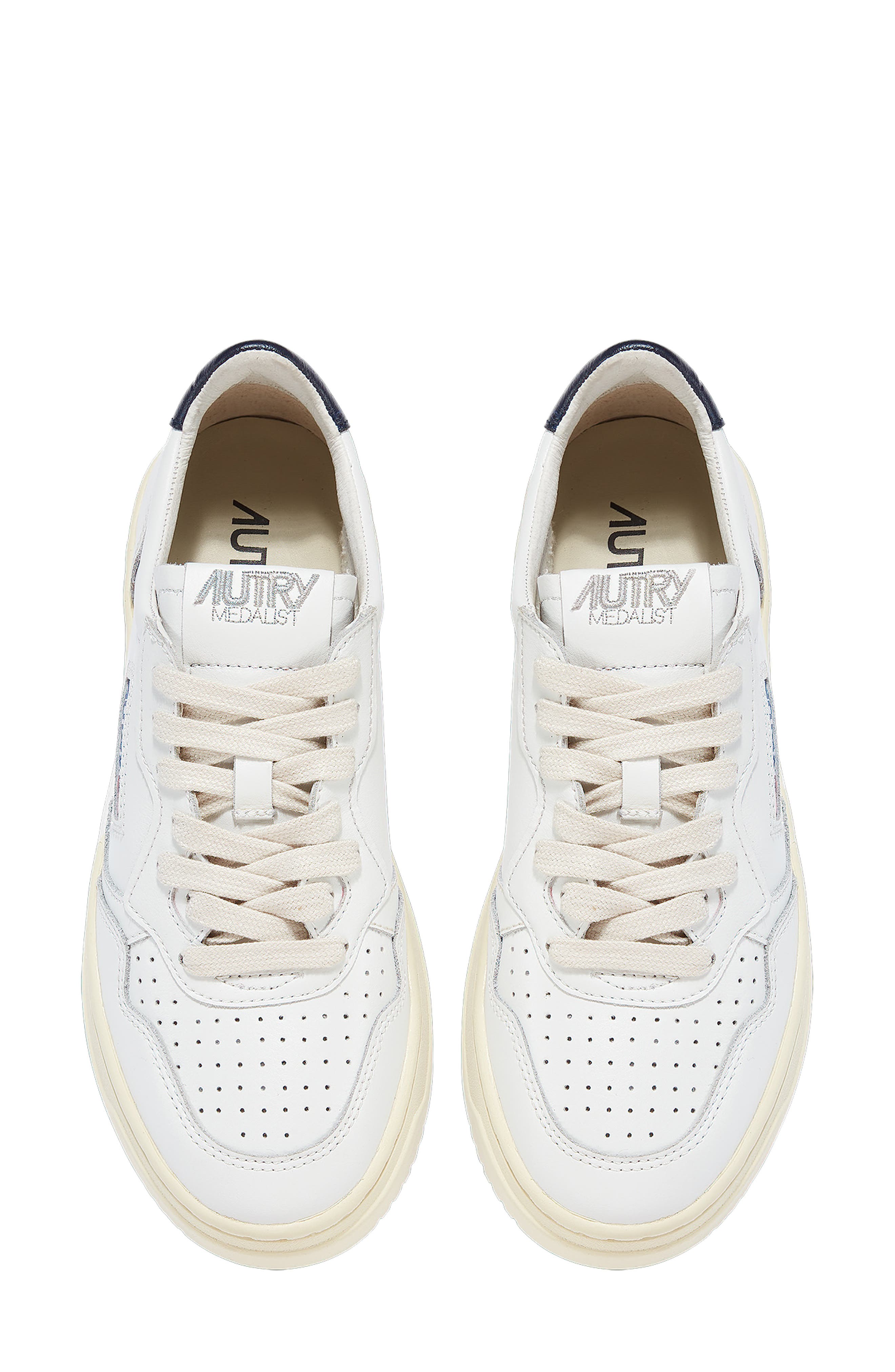 AUTRY Medalist Low Sneaker, Alternate, color, Wht/Space