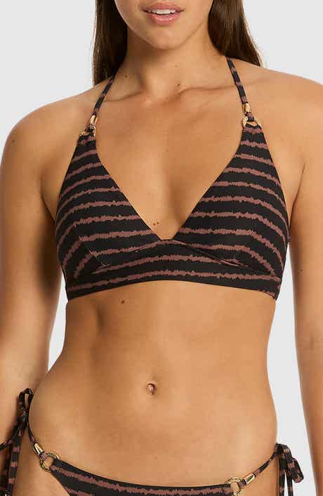 Sea Level Riptide Longline Halter Bikini Top
