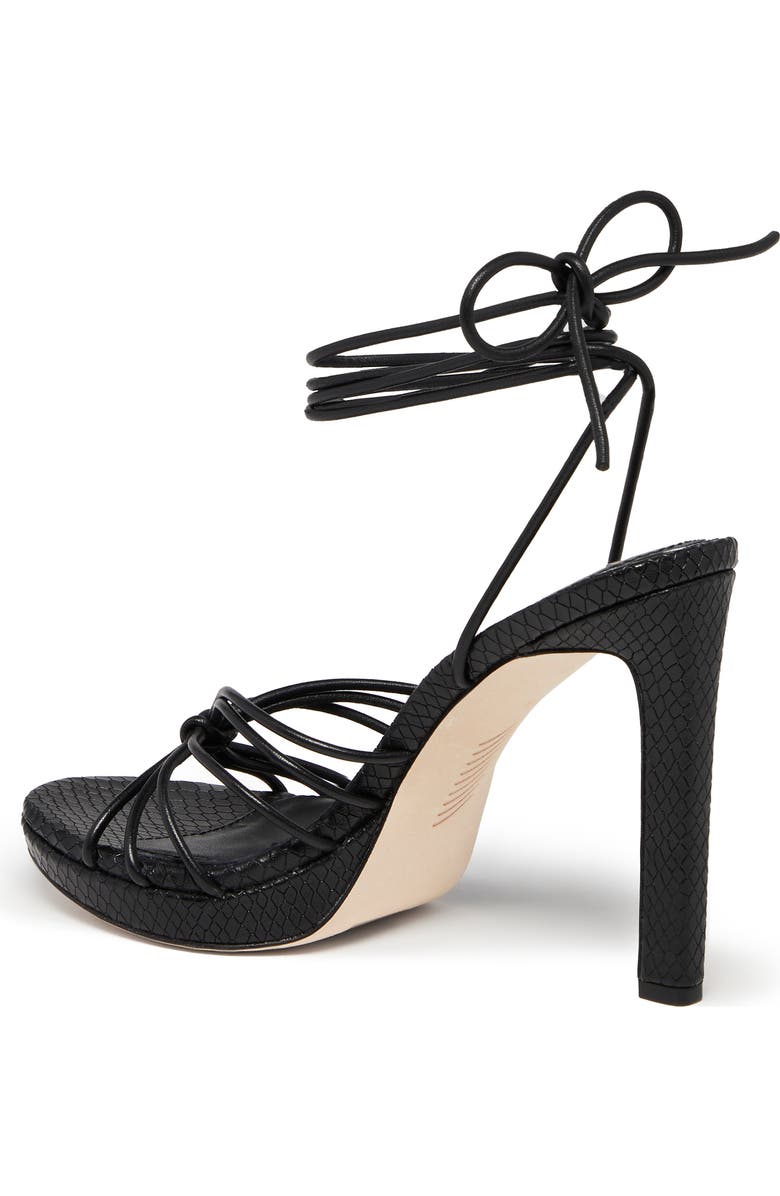 PAIGE Viola Platform Sandal, Alternate, color, Black