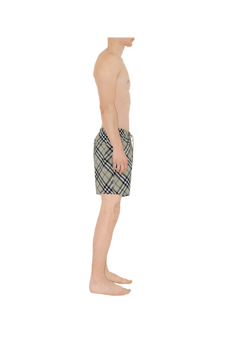 Burberry Check Swim Shorts, Alternate, color, 