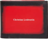 Christian Louboutin Canopy Leather Bifold Wallet with Money Clip