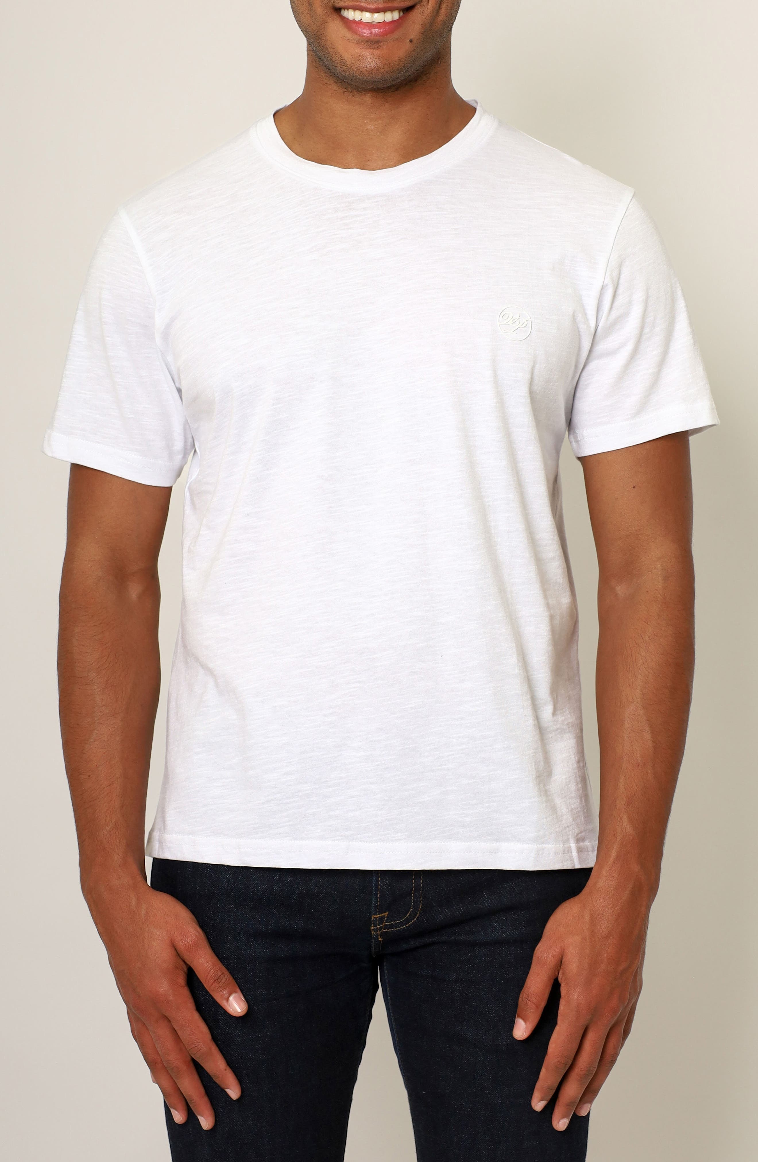 VELLAPAIS Cayanne Crewneck Cotton T-Shirt