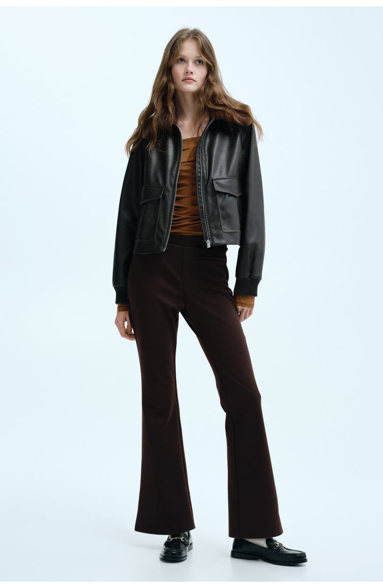 H&M Flared Trousers, Alternate, color, 