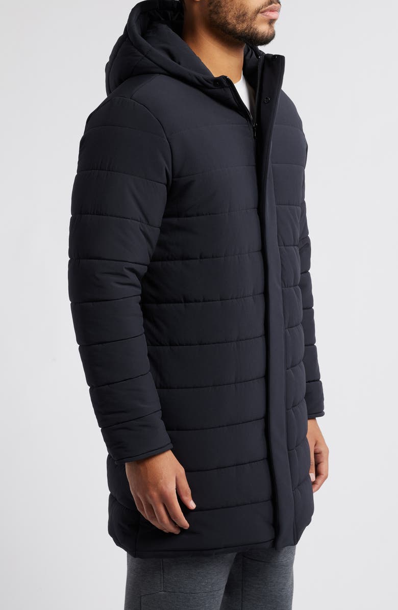 Zella Raid Longline Puffer Jacket, Alternate, color, 