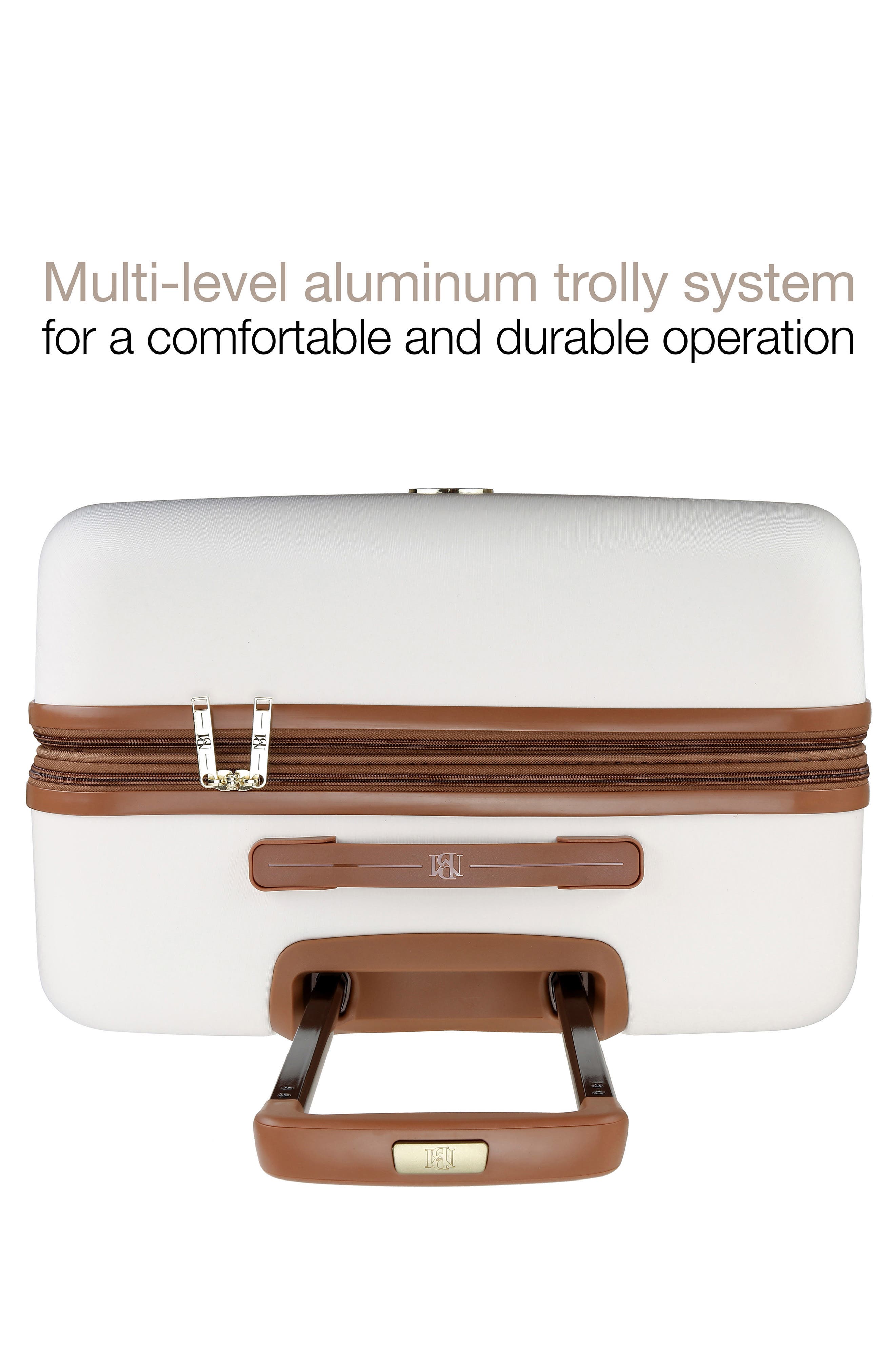 Badgley Mischka Collection Grace Hardshell 3-Piece Luggage Set, Alternate, color, 