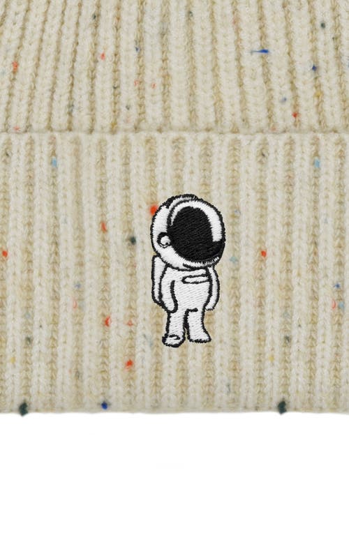 Dalix Astronaut Watch Cap In Beige