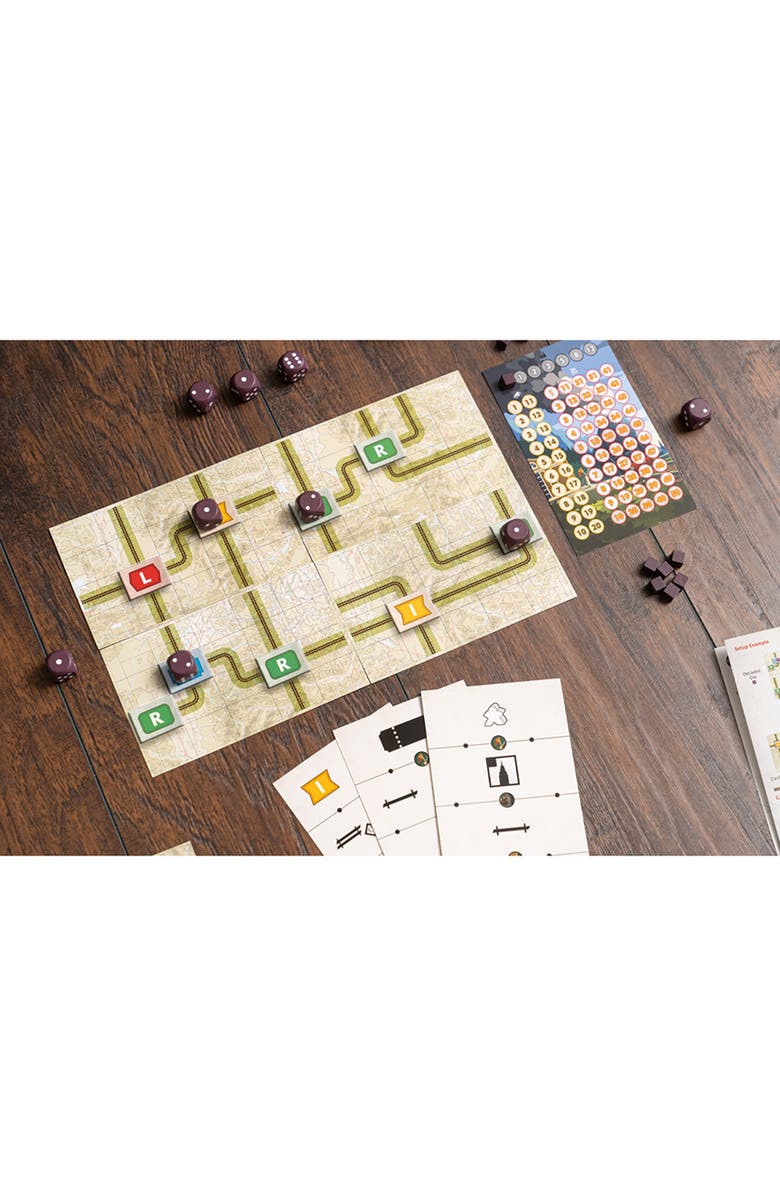 Capstone Games Nano9Games Volume 1, Railways, Alternate, color, Multicolored