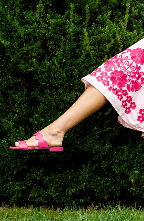 Patricia Green Palm Beach Sandal In Hot Pink