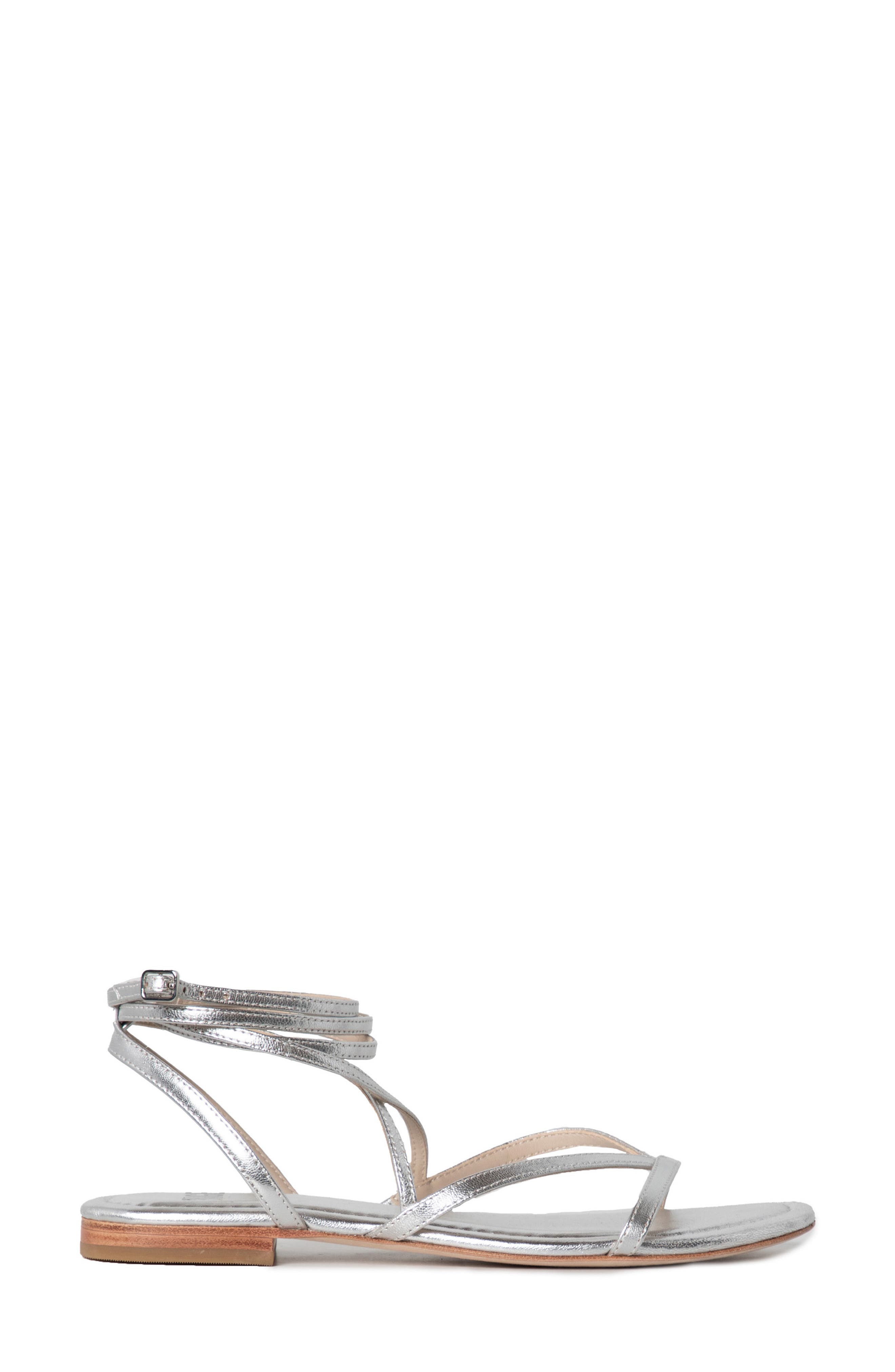 PAIGE Darcy Gladiator Sandal, Alternate, color, Silver