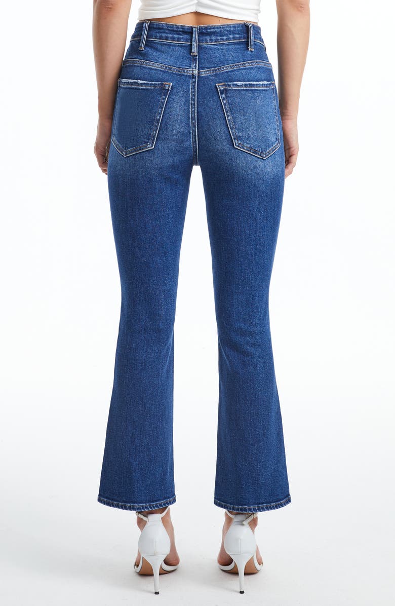 Bayeas High Waist Ankle Flare Jeans, Alternate, color, 