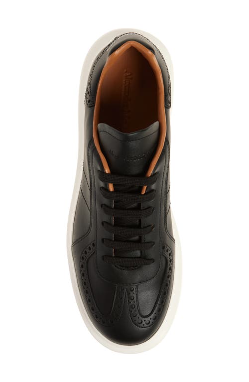 Alexander Mcqueen Mcqueen Retro Sneaker In Absolute Black