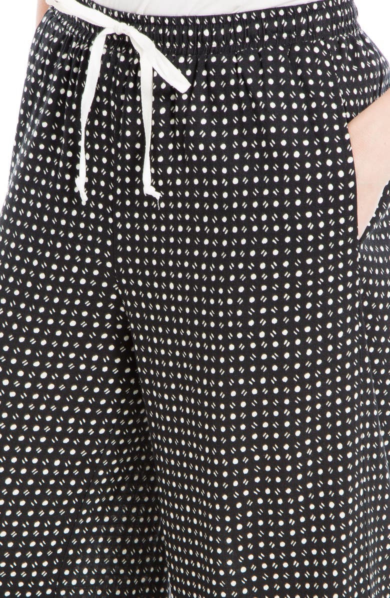 MAX STUDIO Drawstring Wide Leg Pants, Alternate, color,