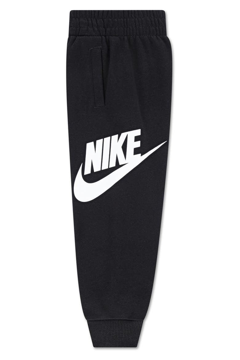 Kids' Club French Terry Joggers, Alternate, color, BLACK