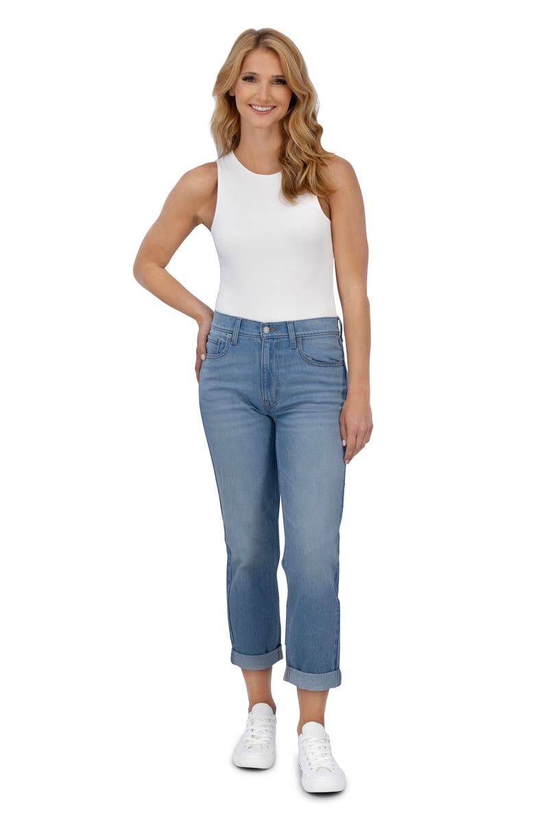 Lucky Brand The Boy Jean Straight Leg Jeans, Alternate, color, Symbol