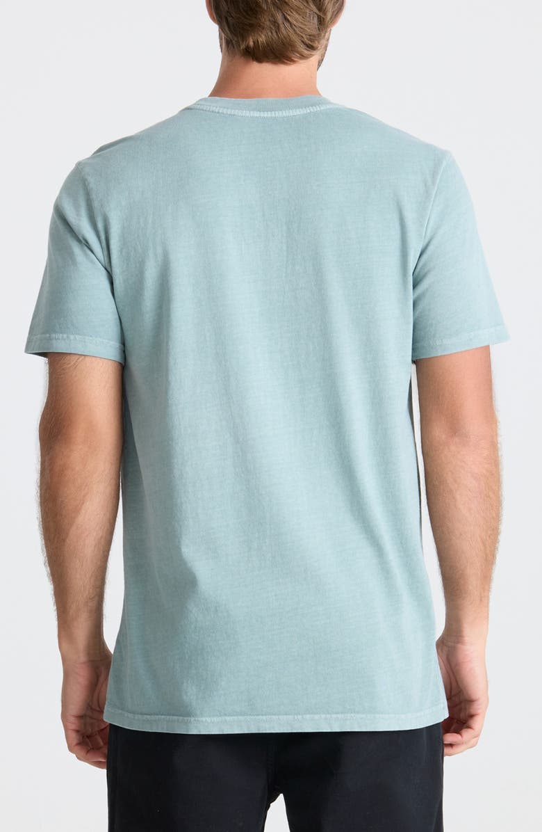 Roark Safecamp Embroidery Cotton T-Shirt, Alternate, color, Dusty Green