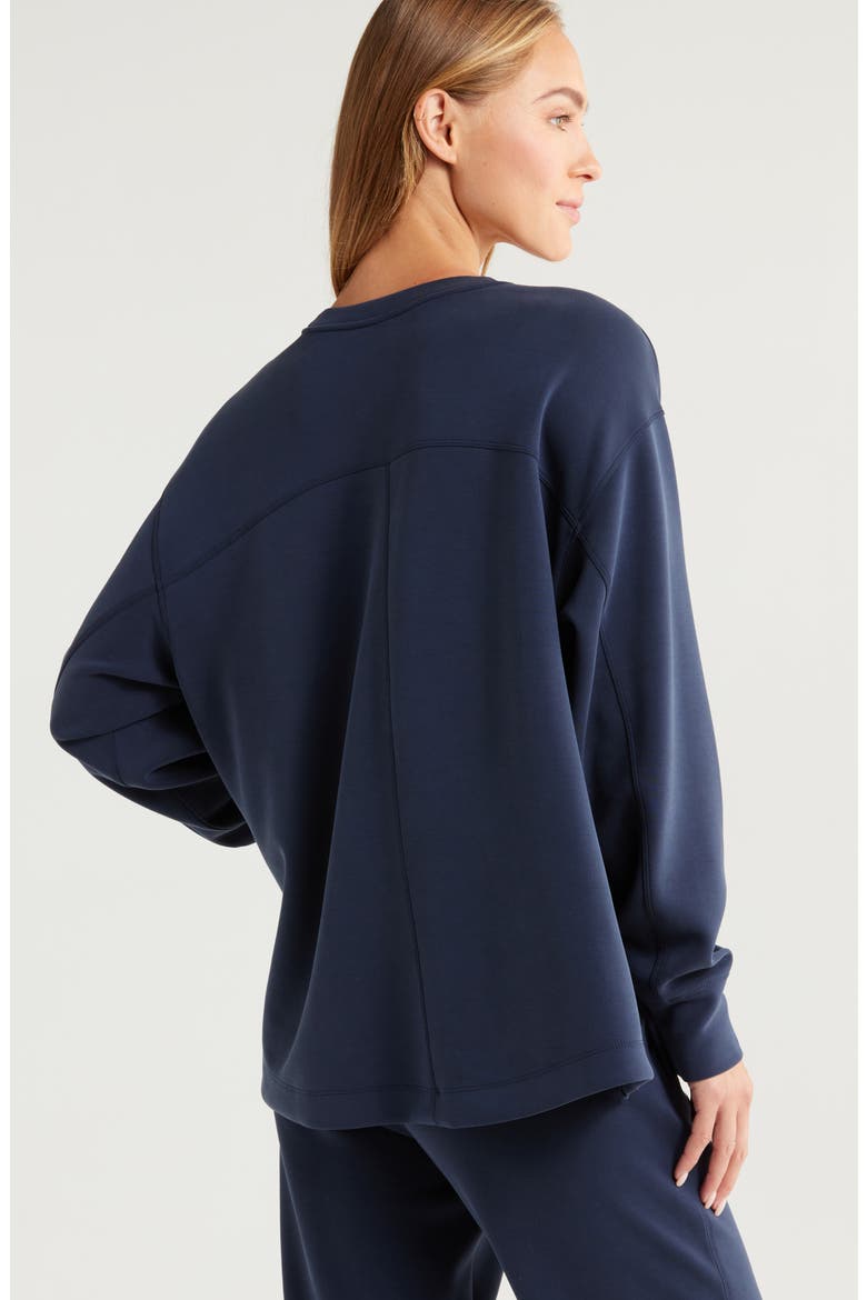Soft Luxe Tunic, Alternate, color, NAVY SAPPHIRE
