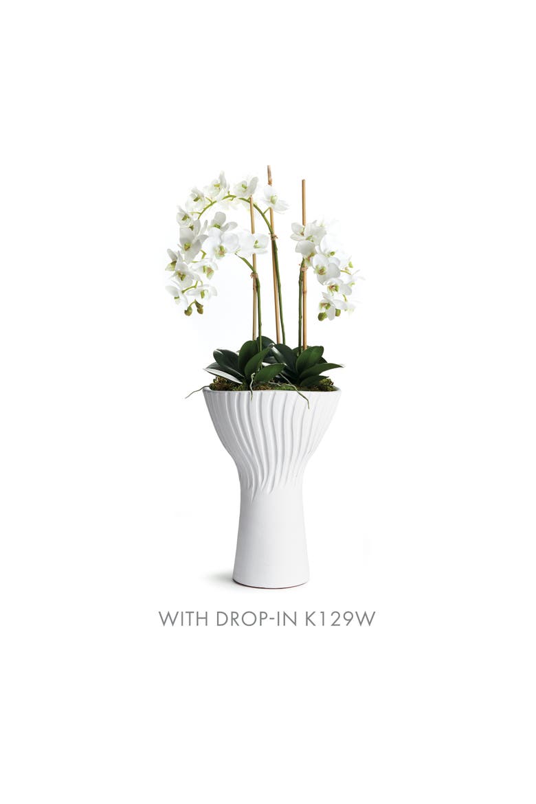 Larson Vase Tall, Alternate, color, White