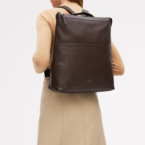 Radley Alba Place Large Ziptop Backpack In Brown