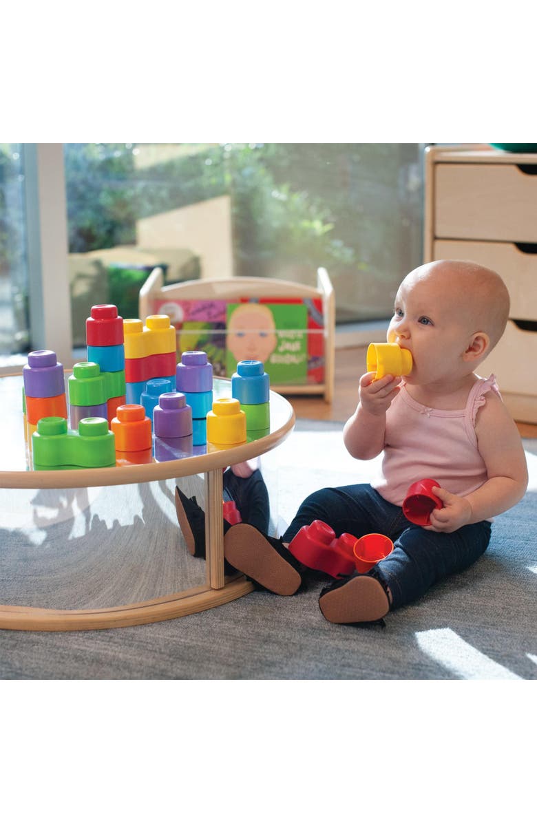 Quercetti Soft Stack Baby Bricks - 28 Pieces, Alternate, color, Multicolored