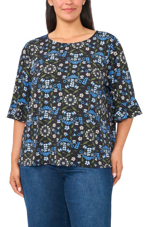 Ruffle Cuff Top