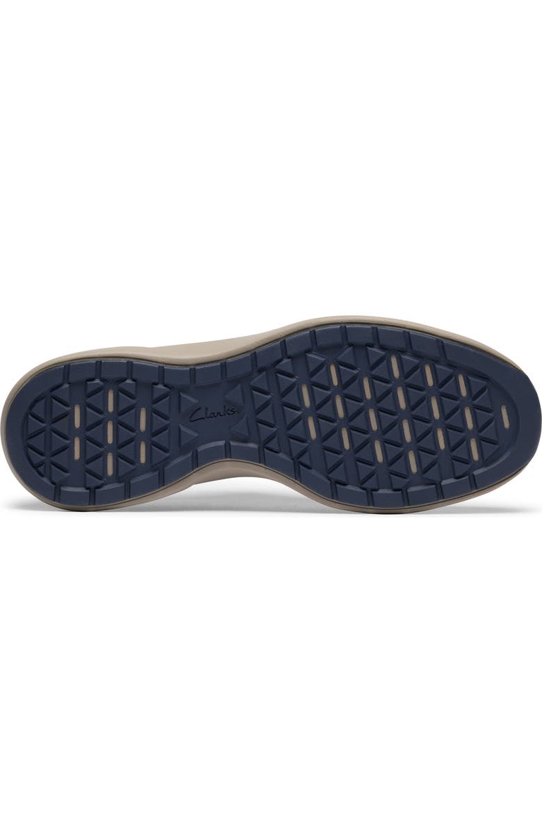 Clarks<sup>®</sup> Mullan Moc Toe Derby, Alternate, color, Navy Leather