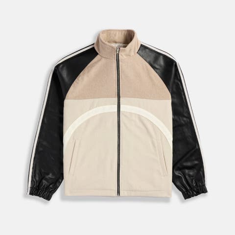 Trackside Wool & Leather Jacket