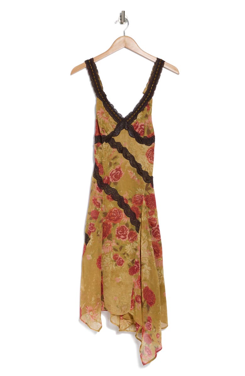 Free People Amphora Asymmetric Midi Dress, Alternate, color,