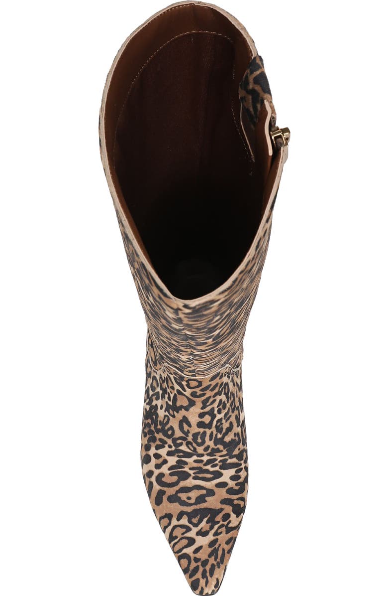 Naturalizer Deesha Pointed Toe Boot, Alternate, color, Dark Brown/ Black