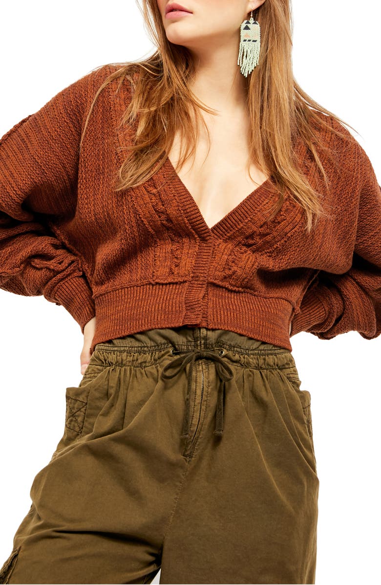 Free People Moon River Cardigan, Main, color, 