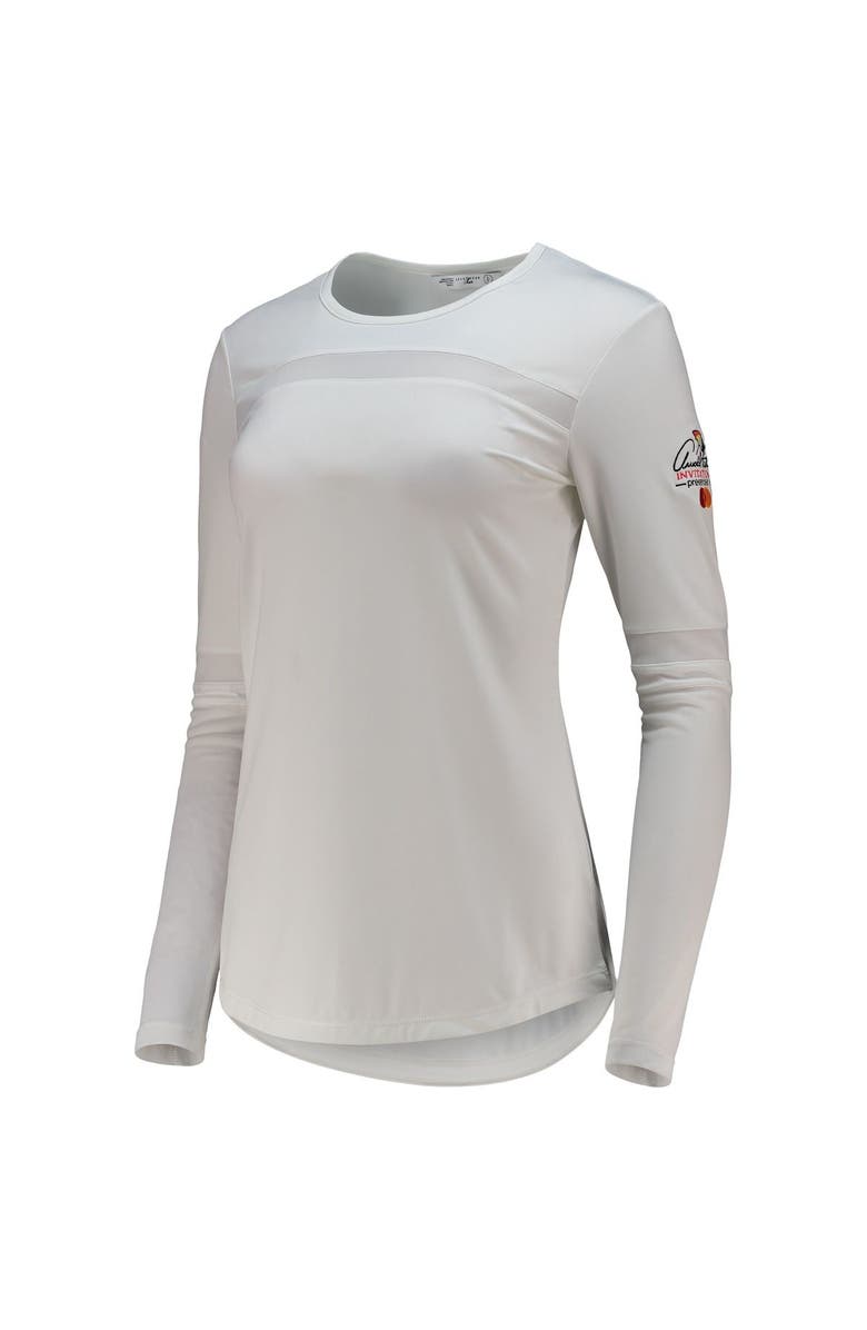 LEVELWEAR Women's Levelwear White Arnold Palmer Invitational Verve Kendall Long Sleeve T-Shirt, Alternate, color, 