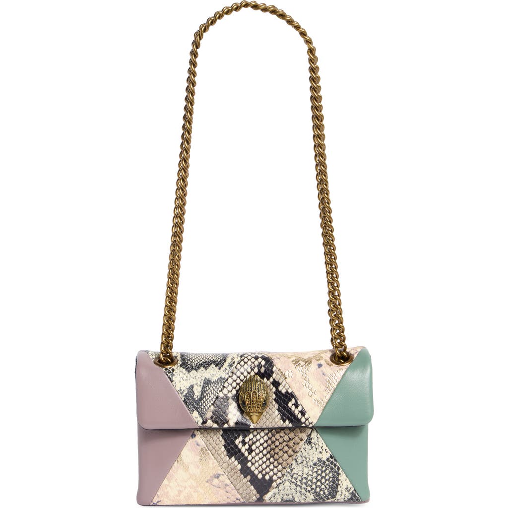 Kurt Geiger London Mini Kensington Leather Convertible Shoulder Bag In Multi