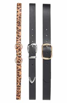 3-for-1 Assorted Belt Set
