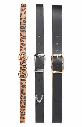 3-for-1 Assorted Belt Set