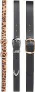 Nine West 3-for-1 Assorted Belt Set