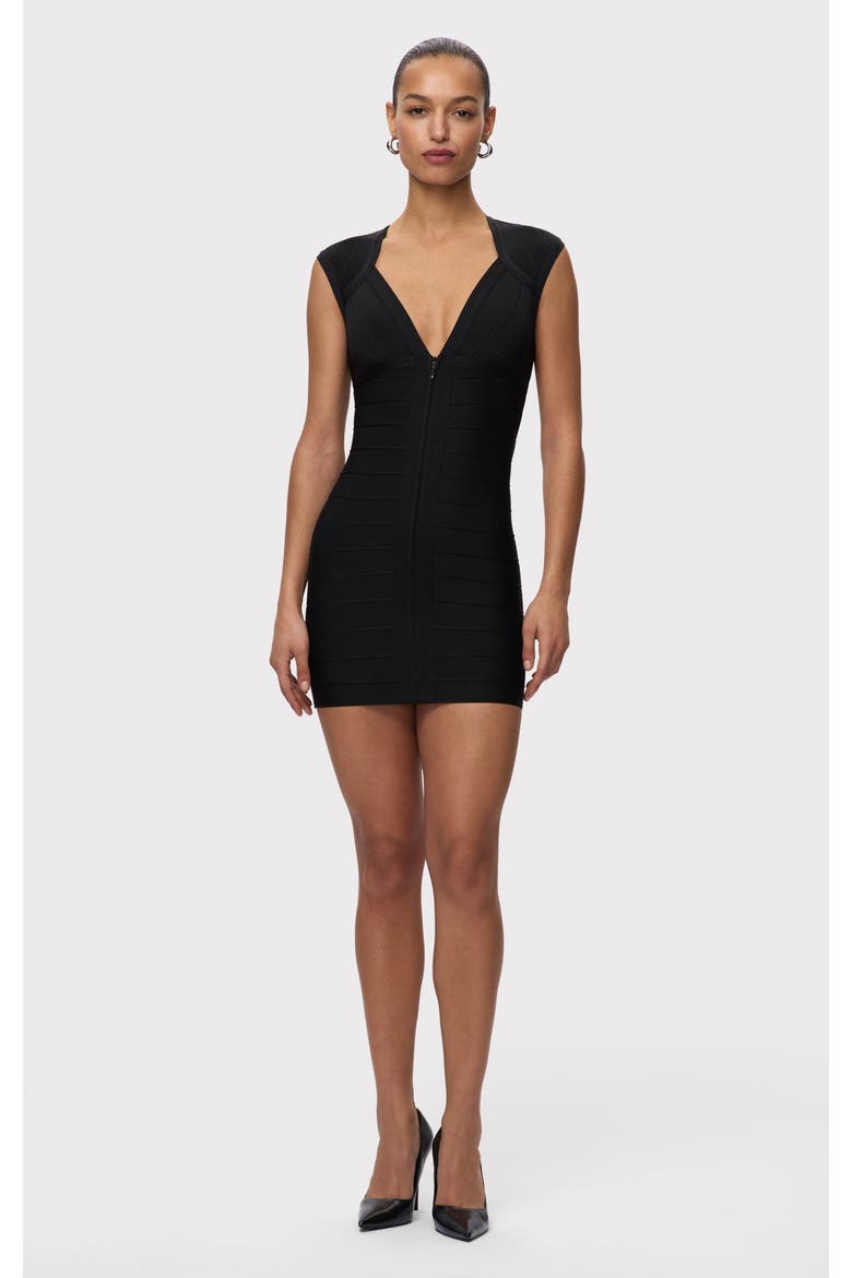 The Red Carpet Dress, Alternate, color, BLACK