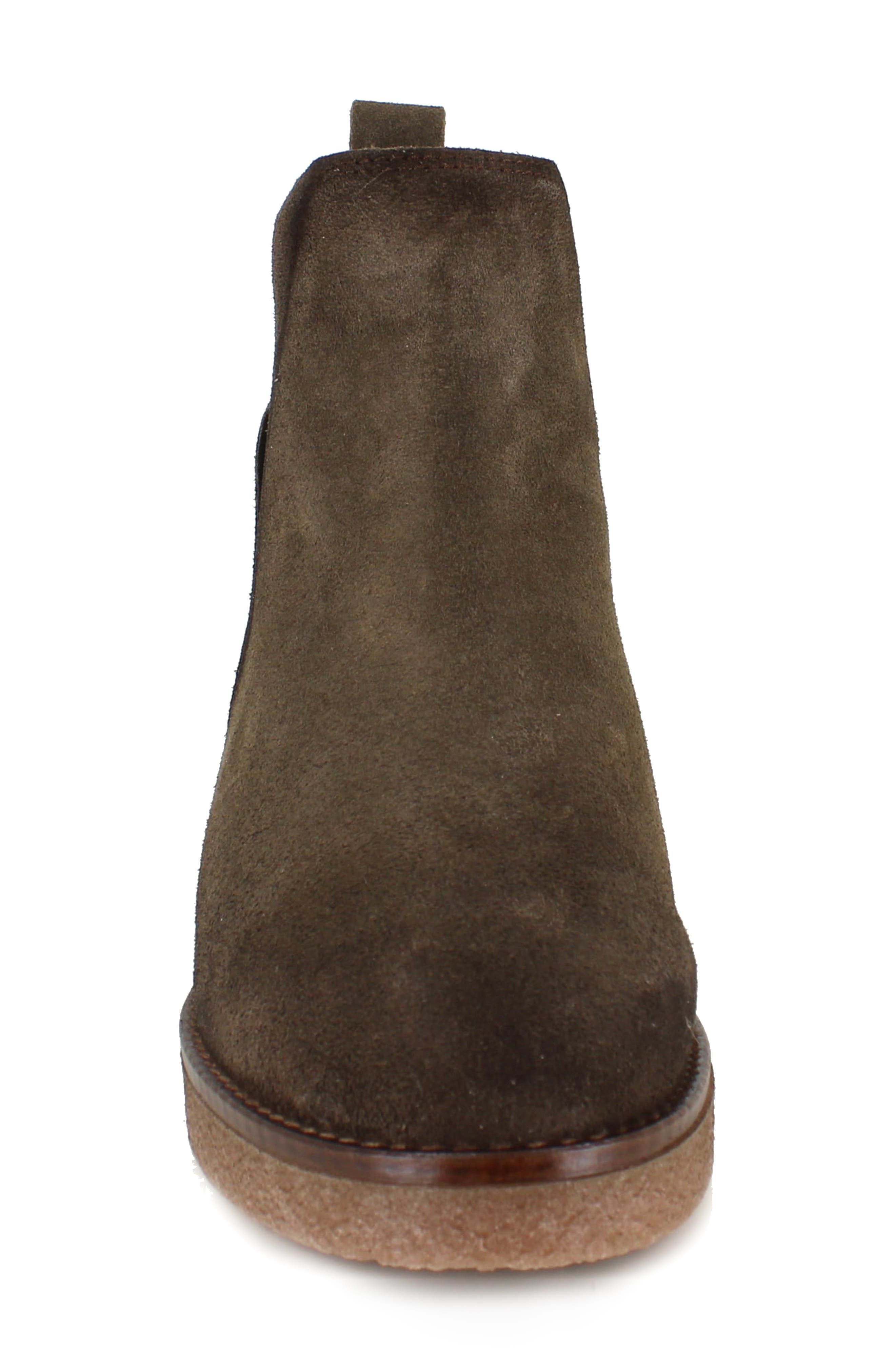 National Comfort Evita Bootie, Alternate, color, Mocha Suede