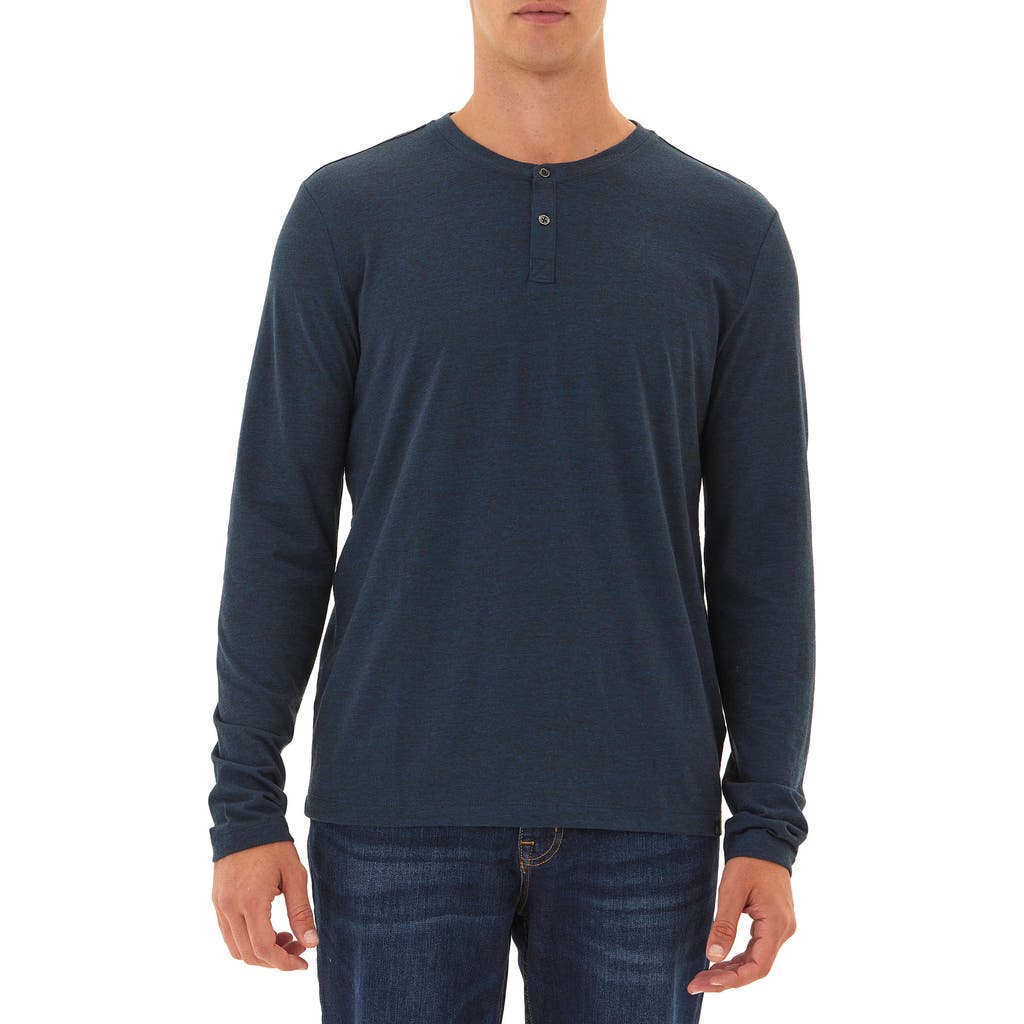 Threads 4 Thought Austin Triblend Henley In Blue