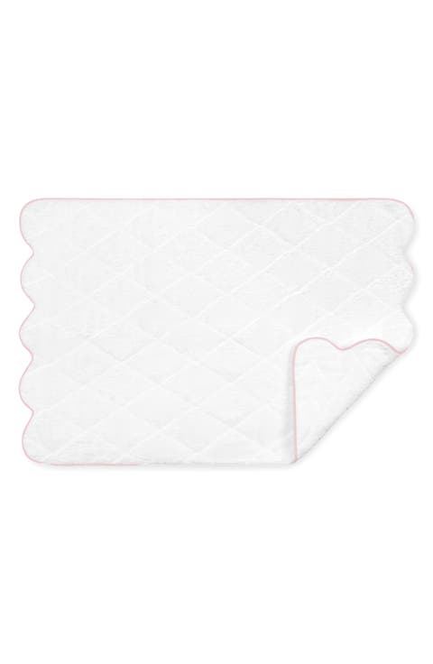 Cairo Scallop Quilted Tub Mat