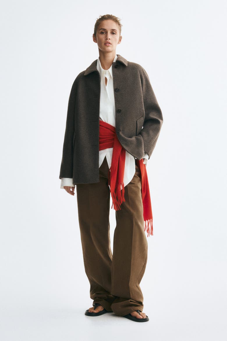 Car Coat, Alternate, color, Dark taupe