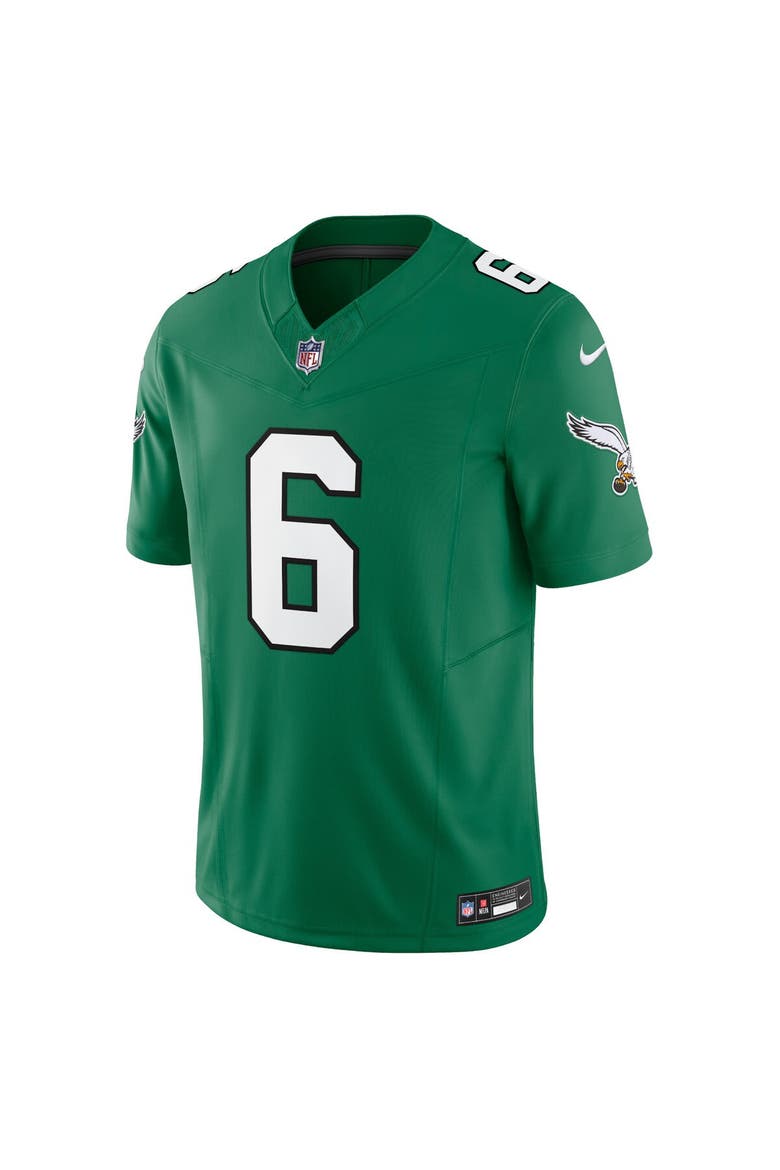 Men's Nike DeVonta Smith Kelly Green Philadelphia Eagles Vapor F.U.S.E. Limited Jersey, Alternate, color, Kelly Green