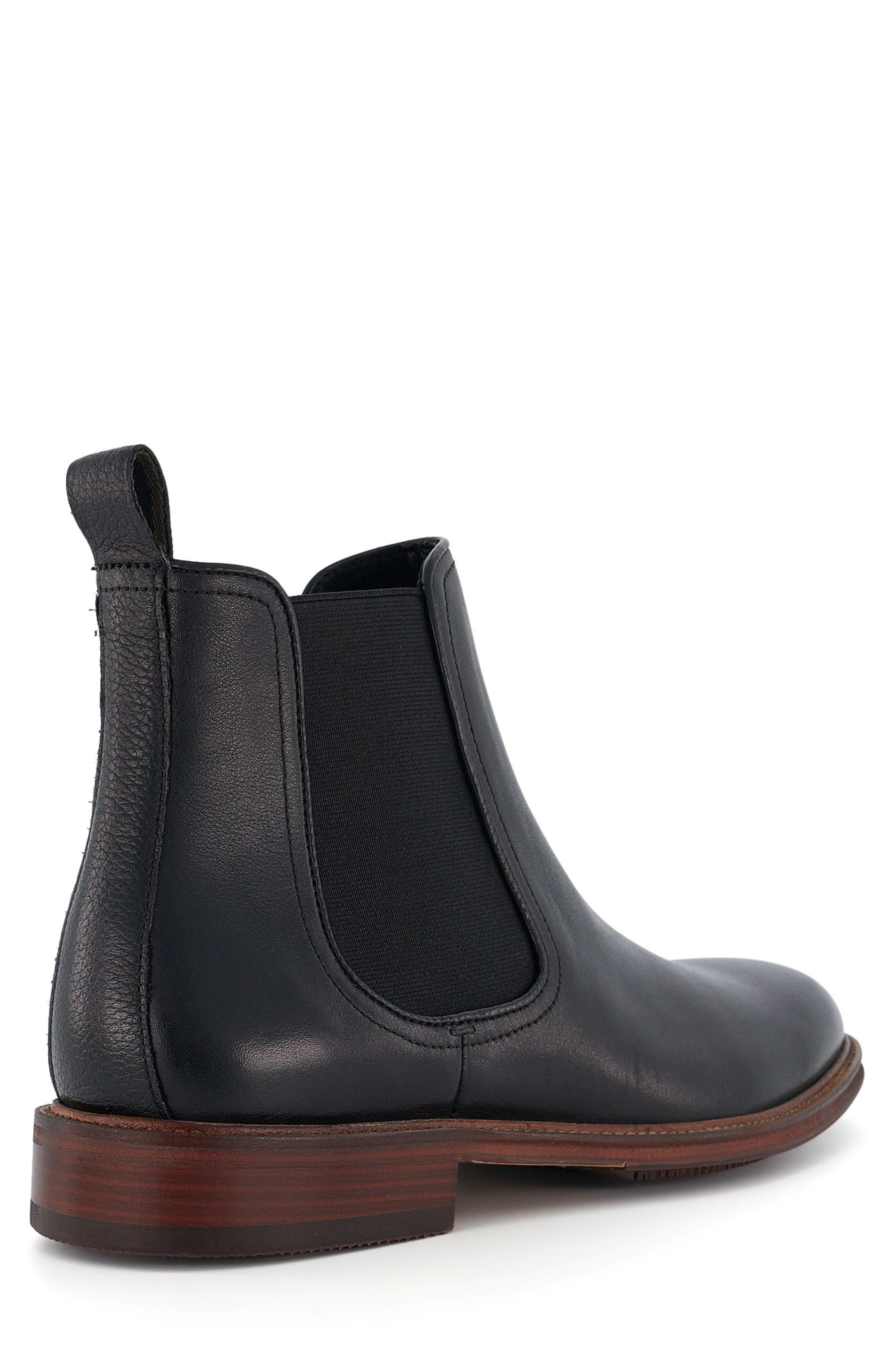 Dune London Characteristic Chelsea Boot, Alternate, color, Black