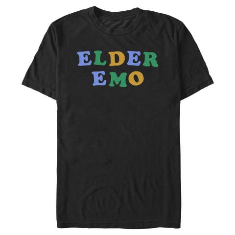 Men's Lost Gods Colorful Elder Emo  Graphic T-Shirt